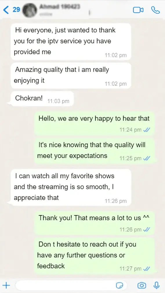 IPTV Land Box client feedback