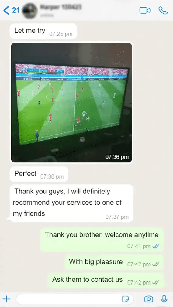 IPTV Land Box client feedback