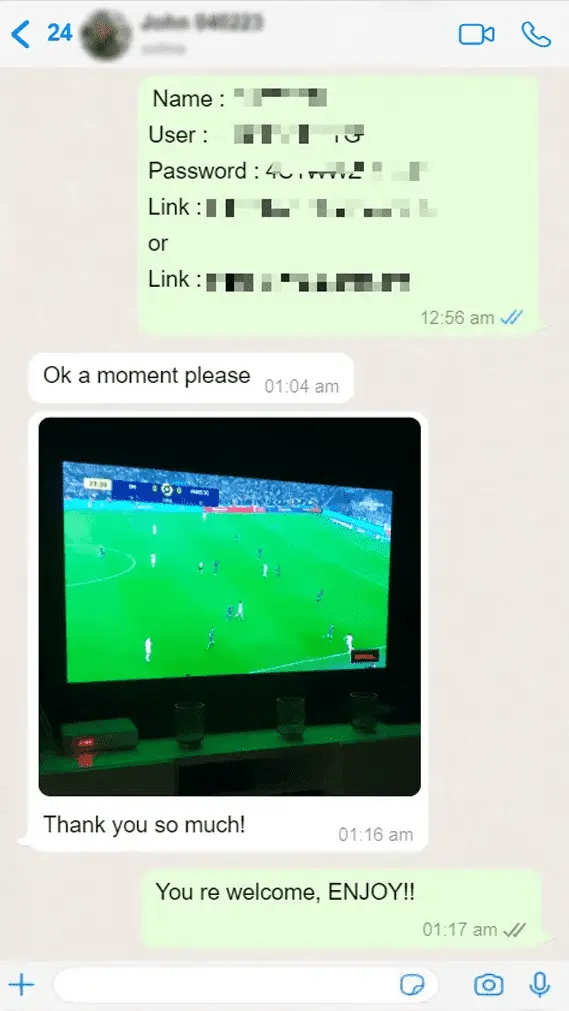 IPTV Land Box client feedback